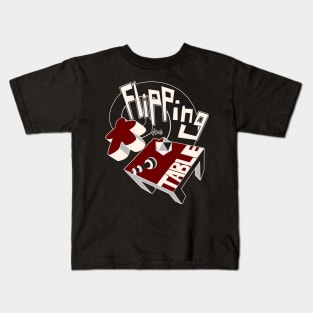 FLIPPING THE TABLE Kids T-Shirt